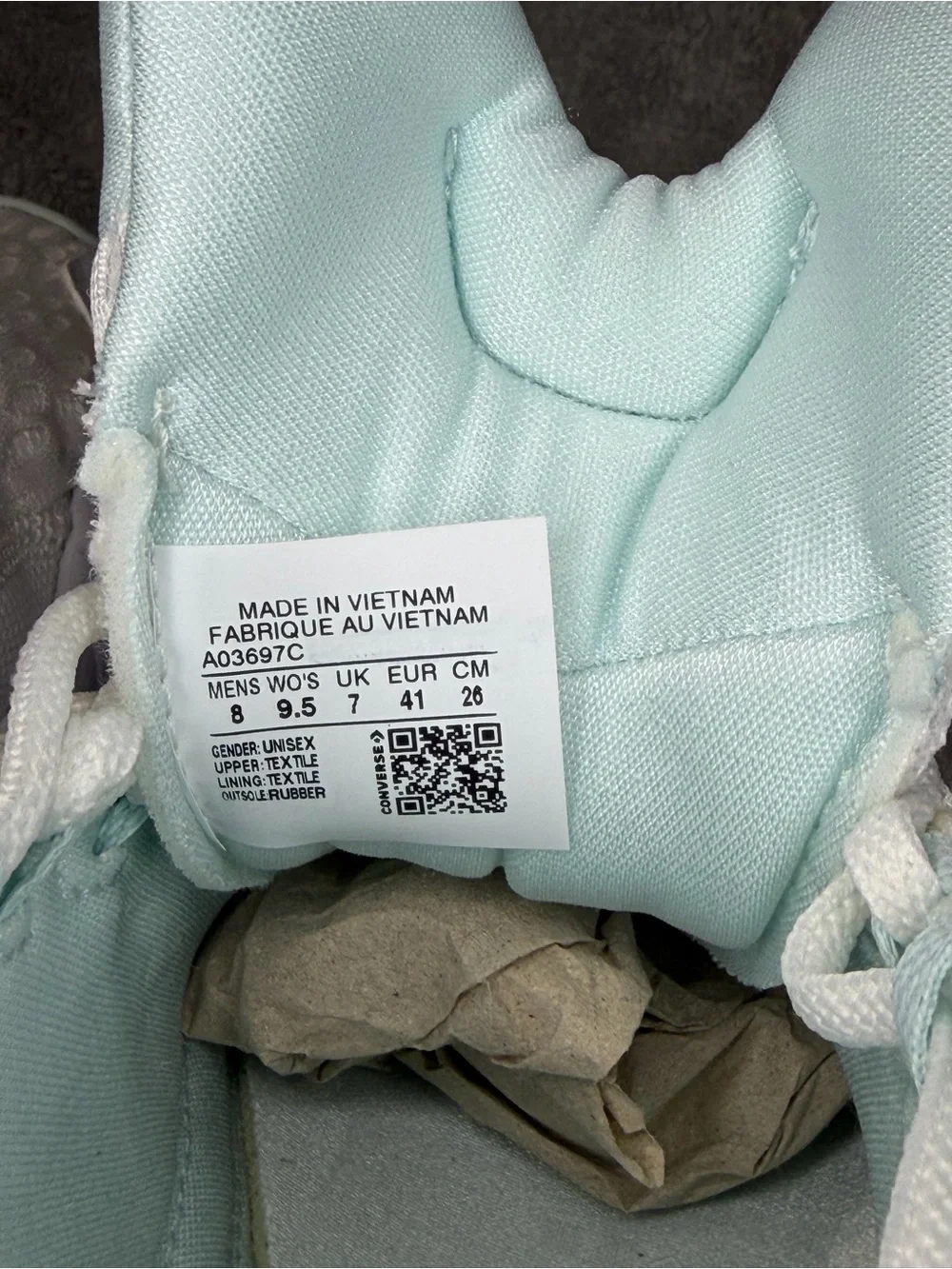 Converse Unisex All Star BB Prototype CX Mid White/Aqua Mist